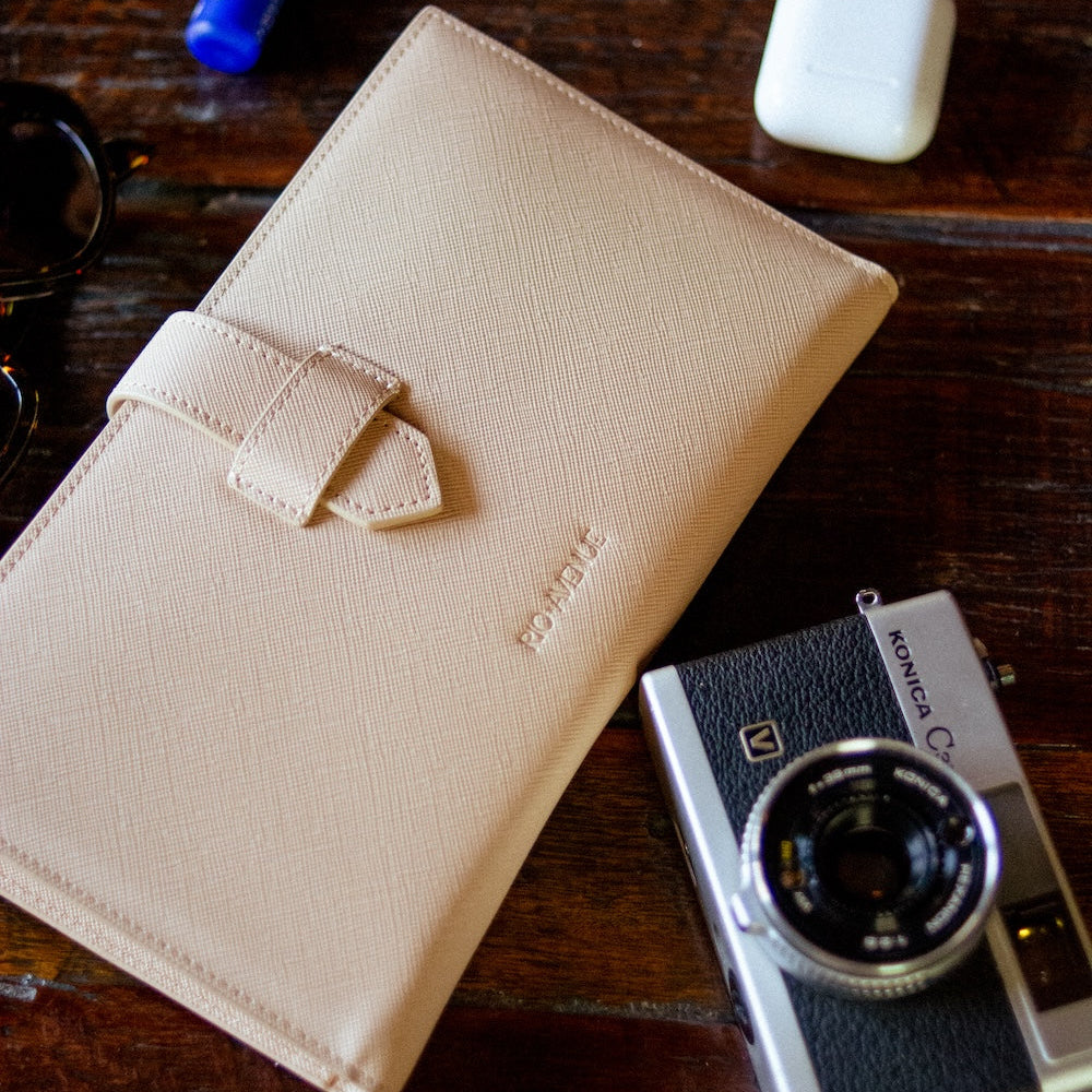 Travel Wallet - Beige