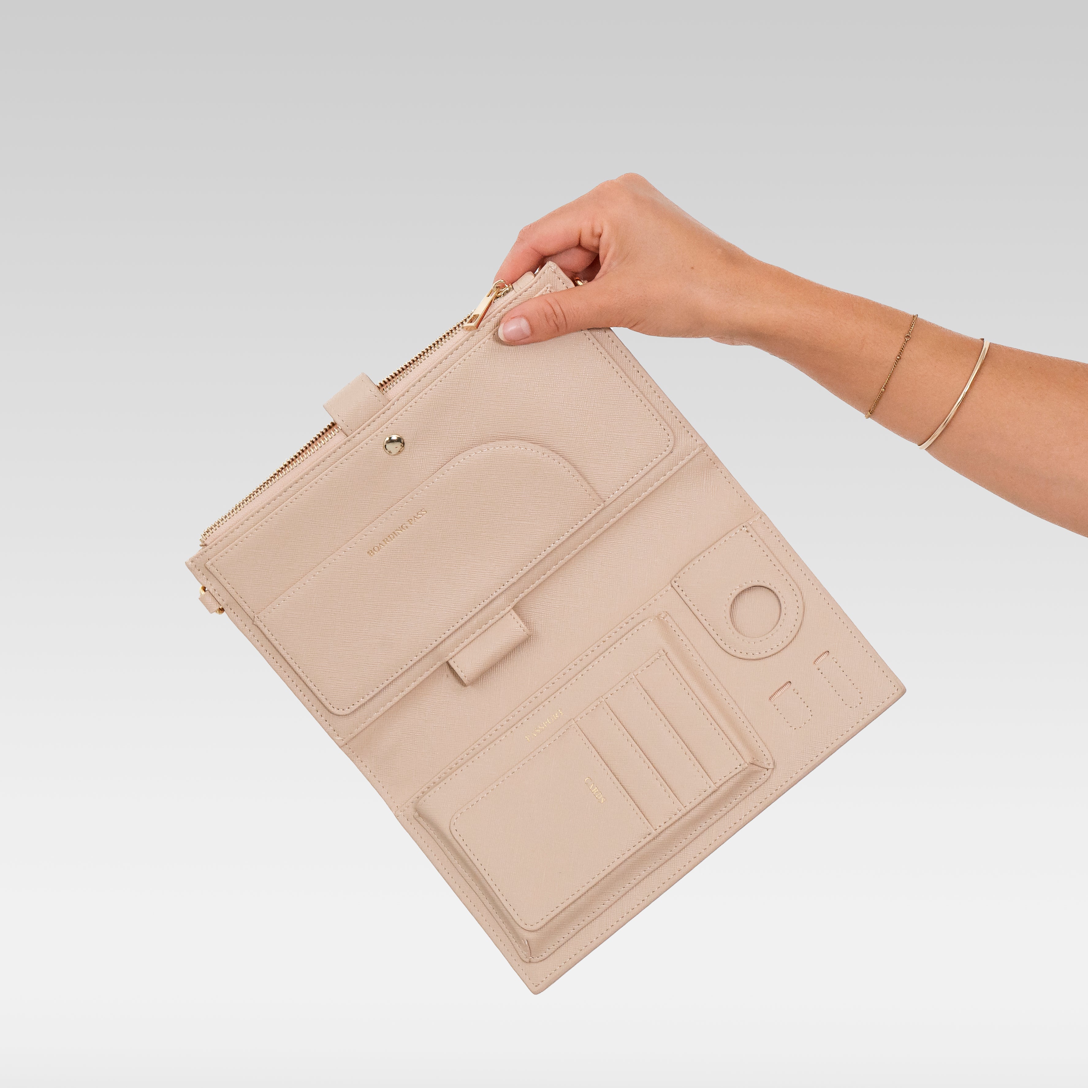 Travel Wallet - Beige