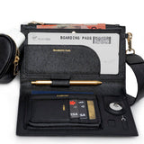 Rio Travel Wallet - Black