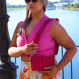 Rio Travel Wallet - Red - Pouch not included