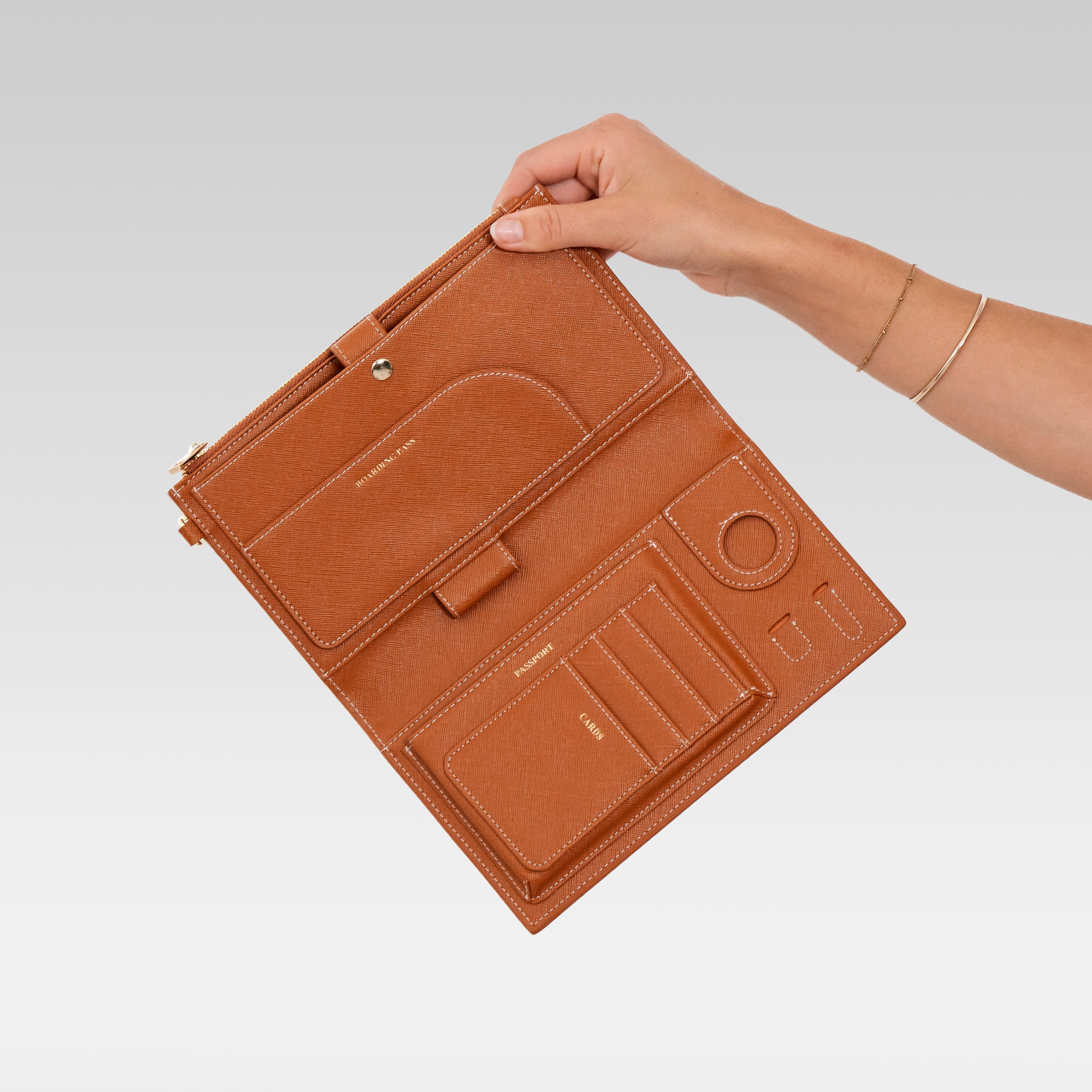 Travel Wallet - Tan