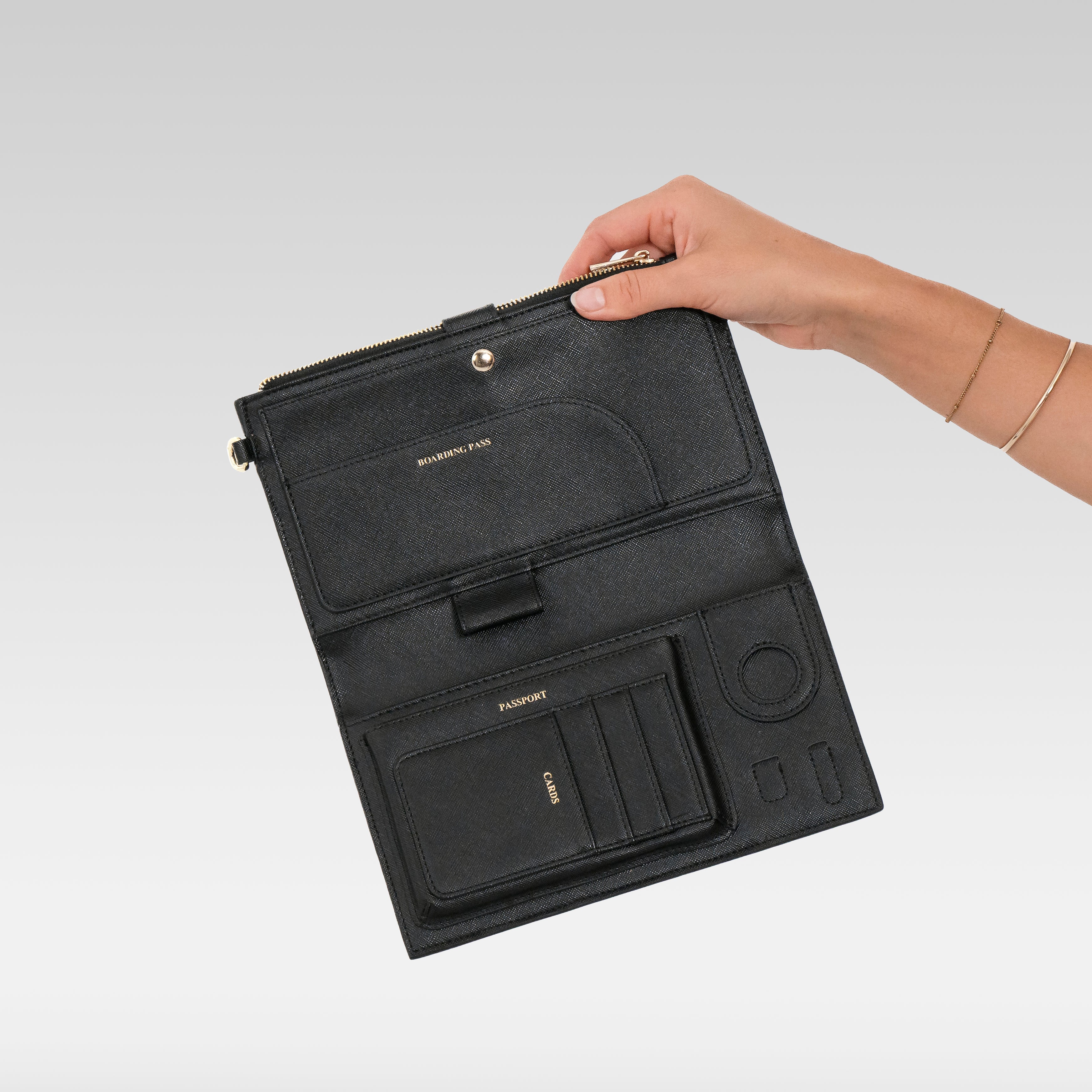 Travel Wallet - Black