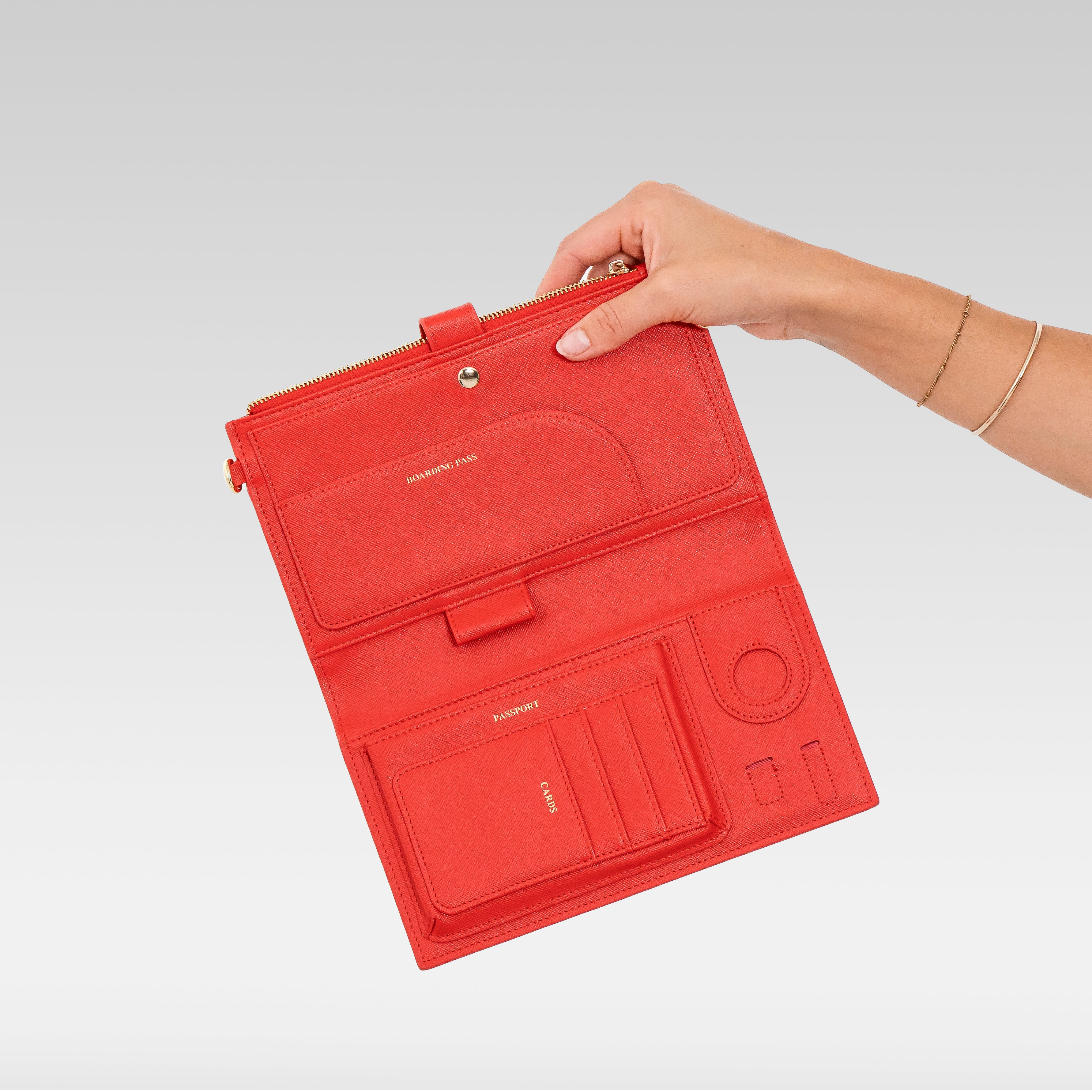 Travel Wallet - Red