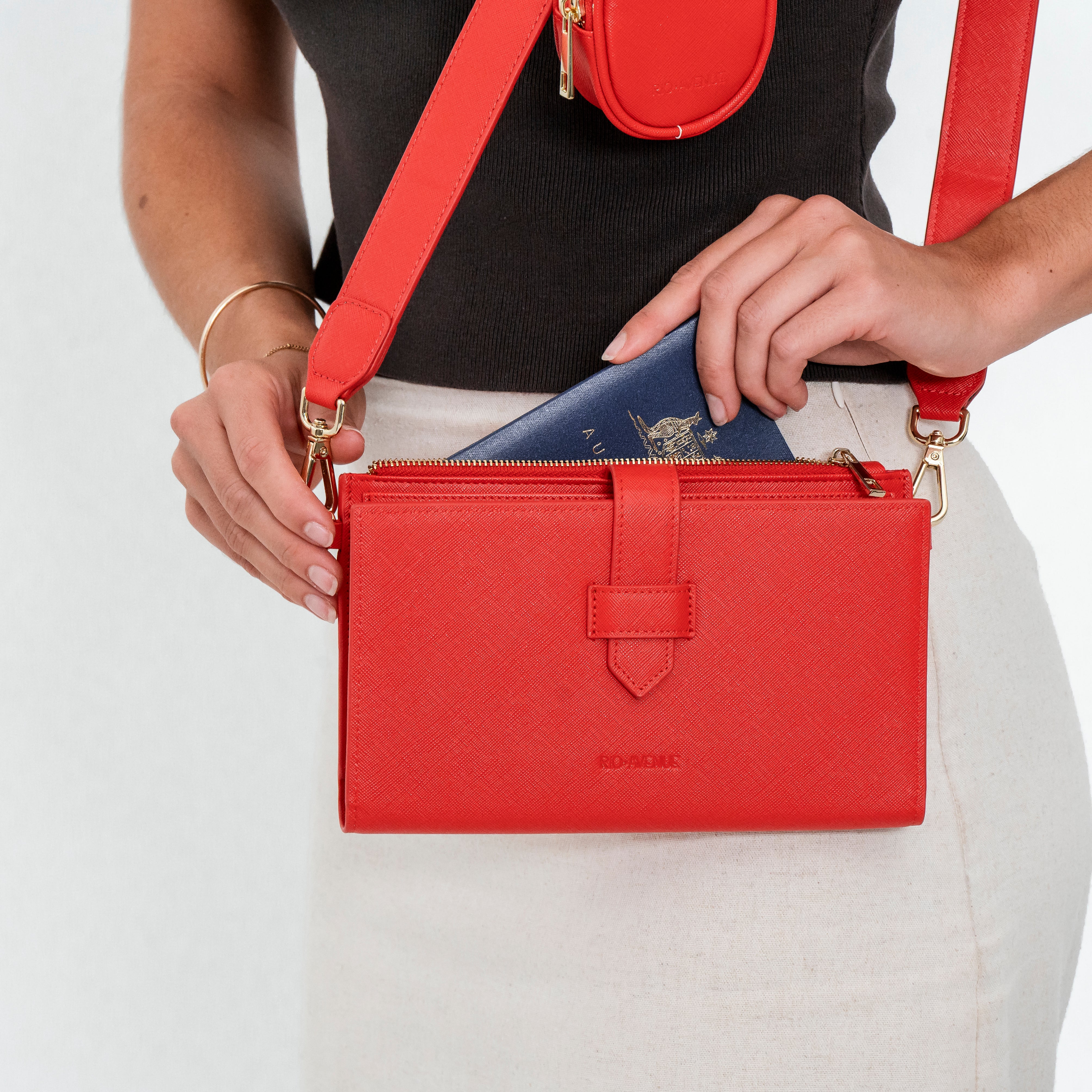 Travel Wallet - Red
